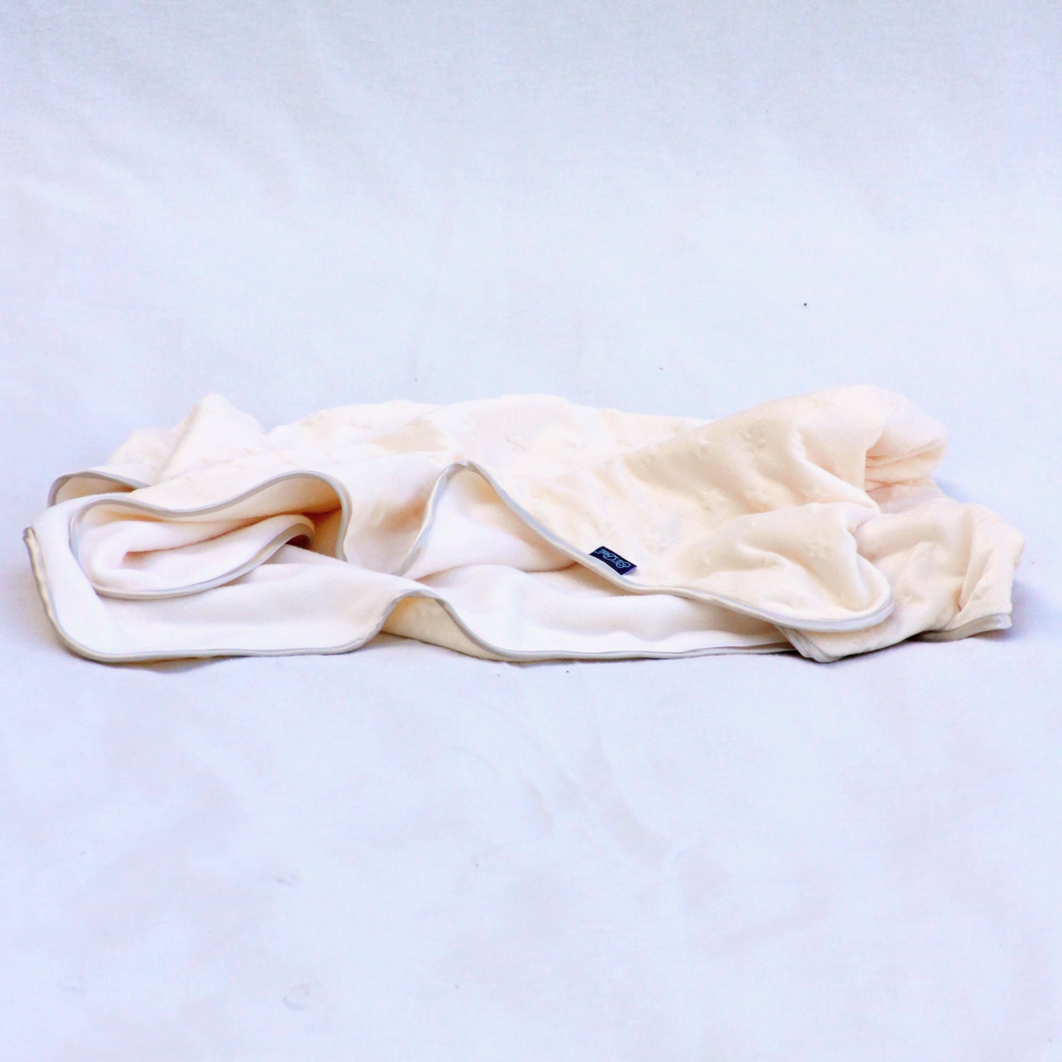 Elí Belí medvídkova teplá deka - béžová s béžovým lemováním